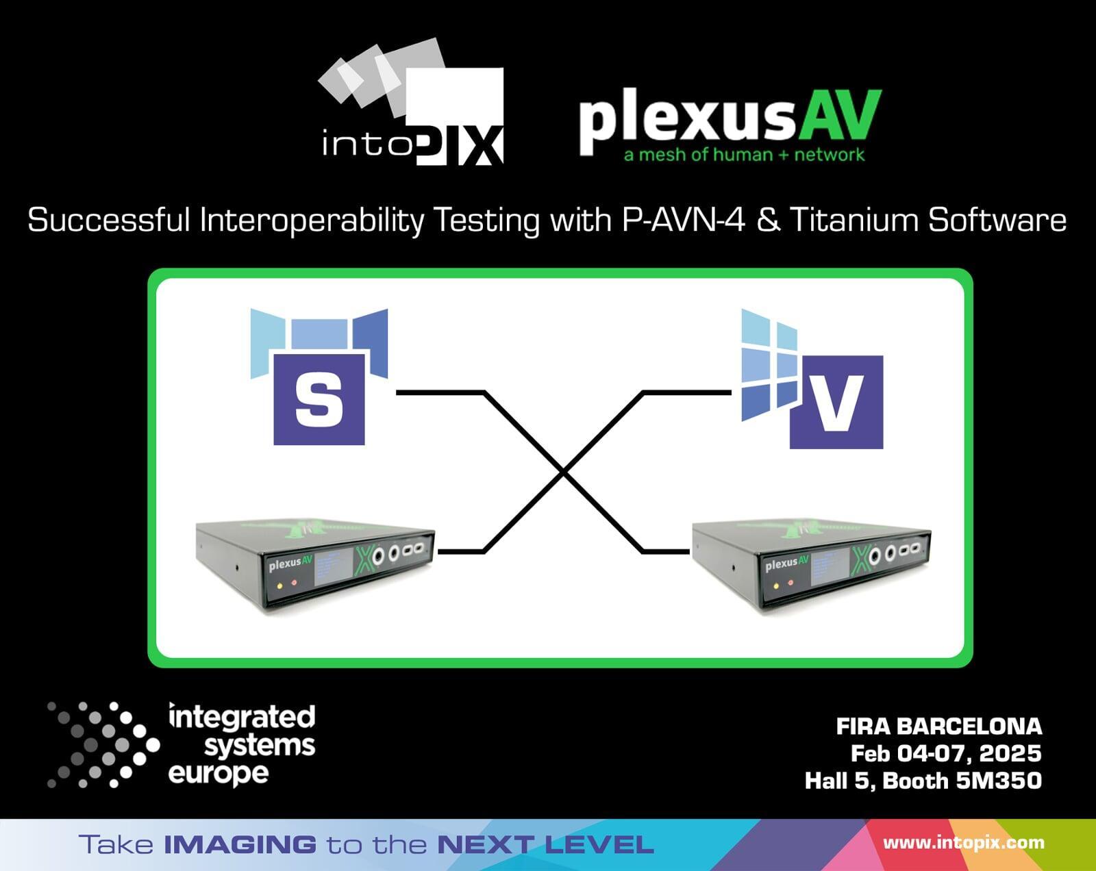 Plexus et intoPIX élargissent l'offre de solutions IPMX